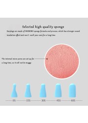 Soundproof Sleeping Earplugs Sleeping Earplugs Special Mute Soft Slow Rebound Student Anti Noise Protection Anti Ronco Earplug