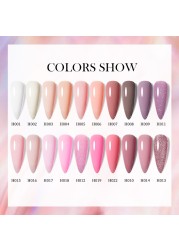 UR SUGAR 7ml Nude Pink Color Gel Nail Polish Glass Bottle Spring Summer UV LED Gel Varnish Manicure Semi Permanent Nail Art