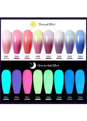 ur sugar color changing gel nail polish 7.5ml pink semi permanent uv led vernes thermal nail art gel polish all for manicure