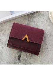 Women Wallet Short Women Coin Purse Wallets Card Holder Ladies Small Purse Female Hasp Clutch Bag Girl Money