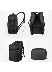 2020 New USB Men's Backpack Travel Sports Package Night Luminous Portable School Office Bag Waterproof Large Capacity Multifunction