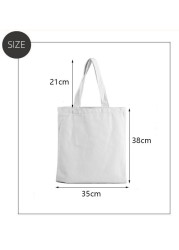 Love Big Books - Natural Canvas Tote Bag, Student Logo, Fashion Gift, Street Style Handbag, Shoulder Bag, Large Capacity