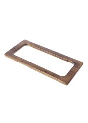 Wooden Rectangle Shaped Handles Replacement for DIY Making Bag Handbags Purse Shopping Bag