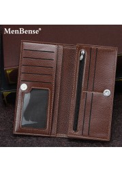 2022 new short pocket mini longitudinal wallet men walet men forever young thin long wallet walet for man billeteras para hombre