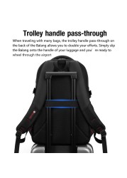 BaLang Laptop Backpack 15.6"-17" Computer Male Waterproof Men Business Dayback Women Travel Bags School Bag For Teenagers