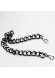 30/60/100cm Resin Replacement Chain Detachable Parts Gold Strap Women Shoulder Handle Square Chain Woman Bag Accessories