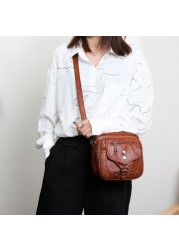 Women Bags Bags For Women 2020 New Luxury Handbag PU Leather Purses And Handbags Elegant Bag Vintage Luxury Crossbody Bags