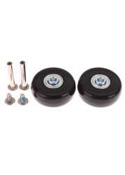 Suitcase Luggage Replacement Wheels Suitcase Repair OD 50mm Deluxe Screw Hubs