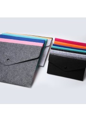 Unisex Felt Portable Wallet Multifunction Wear Resistant For Cell Phone Passport Change Pocket