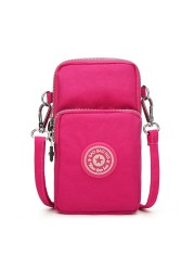 Mobile Cover Women Hanging Shoulder Mobile Phone Bag Wallet Coin Purse Zipper Small New Wild Small Messenger Bag Female