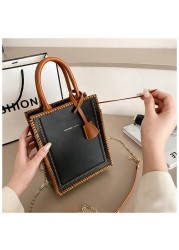 Fashion rectangle PU material pouch set for phone coin handbag bag DIY