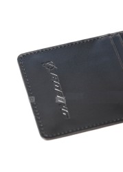 Boeing Card and ID Holder PU Leather Single Layer Badge Case Black Single Deck for Pilot Pilot Pilots Flight Crew