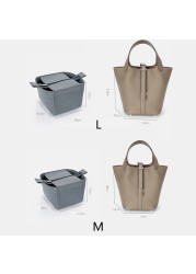 BAMIDER Brand Liner Bag Women Bags With Cover Felt Cloth Insert Travel Cosmetic Bag Organize Storage Bag In Bag