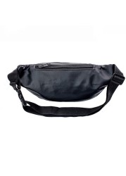 Portable Men Leather Waist Bag Multi Pockets Storage Fanny Pack Bag