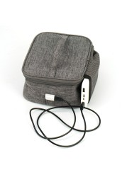 Insulated Lunch Bag With USB Warmer Outdoor Picnic Bag Desk Waterproof Portable Food Storage Bag