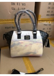 Disney loafers anime cartoon handbag shoulder bag messenger bag The Lion King Stitch large capacity girl bag