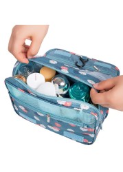 Waterproof Nylon Zipper Travel Bag For Men Women Cosmetic Bag Toiletry Set Bathroom Unisex