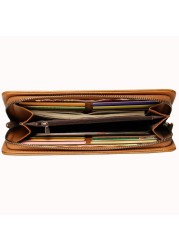 Men's Clutch Multifunction Creative Mobile Wallet Long Wallet Long Wallet Coin Passport Bag For Men Credit Card Holder