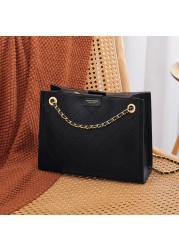 Diamond Chain Bag For Women Shoulder Bag Large Capacity Ladies Crossbody Bags Luxury Designer Ladies Messenger Bags