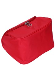 Large Capacity Cosmetic Bag For Women Portable Zipper Waterproof Storage Bag Female Fashion Simple Nylon Wash Makeup Handbags