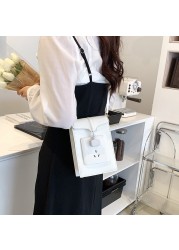 Fashion socket switch mobile phone bag texture female personality unique bag cute messenger bag simple shoulder bags 2022 purse