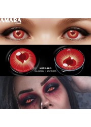 Amara Colored Contact Lenses For Eyes Anime Cosplay Colored Lenses Blue Purple Multicolor Contact Lenses Makeup Beauty