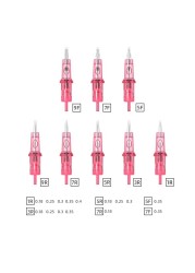 0.18mm 0.25mm 0.30mm SMP & PMU Tattoo Cartridge Needles Micropigmentation Permanent Make Up Eyebrows Eyeliner Lip Microblading