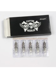 High Quality Disposable Tattoo Needles 1RL Sterile Safety Tattoo Cartridge Professional Body Art 20pcs