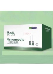 Needle Piercing Syringe Transparent Injection Glue Clear Tip Cover For Pharmaceutical Syringe Needle 32g 4mm