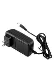 24V 1A Power Supply Adapter Charger 48W US/EU Plug AC 100-240V for UV LED Light Nail Dryer Nail Drill Bits Lamp