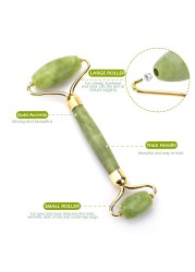 Natural Facial Massager Gua Sha Scraper Double Headed Jade Roller Jade Roller Skin Care Rose Quartz Face Massager Face Lifting Health Beauty Tools