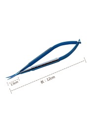 Microfibre Scissors Forcep Probe Micro Hook Forceps Spoon 12cm Stainless Steel Probes, Hooks, Spoons, Beaters Tweezers