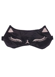 Soft Portable Eye Mask Fast Sleep Eyeshade Cover Eye Masks Shade Patch Women Men Blindfold Travel Sleep