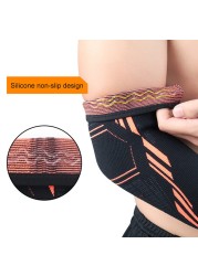 1PC Elbow Brace Fitness Compression Support Sleeve for Tendonitis, Tennis Elbow, Golf Elbow Therapy, Reduce Joint Pain