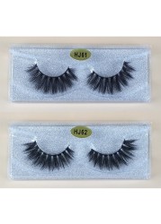 Mink eyelashes wholesale 30/50/100pcs 3D mink lashes bulk natural faux false eyelashes package makeup fake eyelashes bulk items