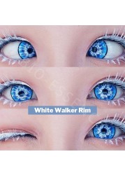 Bio-essence 1 Pair Cosplay Colored Contact Lens Eyes Accessory Anime Len Jujutsu Kaisen Jojo Lens Blue Lens Lenses