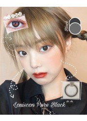 Easylittle Comic Eye Coffee Colored Contact Lenses for Colored Eyes Eye Lenses Colored Contact Lens Beautiful Contact Lenses Pupil Degree2pcs/pair