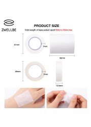 Zwell BE 5/10pcs/lot Eyelash Extension Lint Free Eye Pads White Tape Under Eye Pads Paper For False Eyelash Patch Make Up Tools