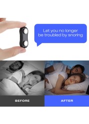 Smart Anti Snoring Device Portable EMS Pulse Noise Reduction Muscle Stimulator Comfortable Sleep Well Snore Health Care Stop