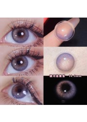 soft contact lenses for eyes 2 degrees pc/pair myopia prescription beauty pupil nature makeup colorful new york contact lens