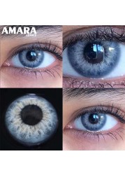 AMARA عدسات لاصقة 2 قطعة عدسات ملونة عيون سنوية ملونة اتصالات جمال العين اتصالات مستحضرات التجميل عدسة عدسات لاصقة ملونة