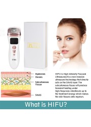 New High Intensity Focused Ultrasound Ultrasound Machine RF Fadiofrecuencia EMS Microcurrent Lift Firm Skin Tightening Wrinkle Skin Care Product