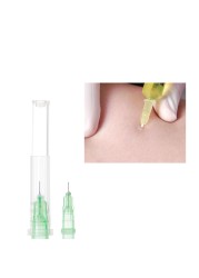 Deenora Hypodermic Needle Body Skin Care 10pcs Disposable Sharp Micro Mesotherapy Needle Beauty Injection Painless Micro Needle