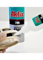 Akfix 705 Mdf عدة لاصق سريع 200 مللي + 50Gr