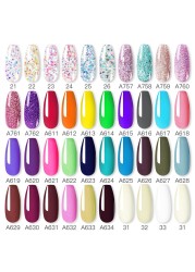 Rosalind 15ml Poly UV Nail Extension Gel 102 Colors Nail Art Design Manicure Semi Permanent Varnish Nail Polish Building Gel