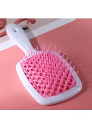 Hair Comb Detangling Reduce Hair Loss Comb Net Scalp Wet Dry Detangling Hair Salon Massage Scalp Brush Comb