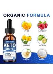 Secret De Bio Slimming HBH Keto Drops Fat Burning Beauty & Shape Control Body Appetite Energy Saving Weight Loss Serum Drops