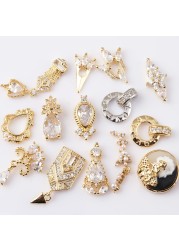 Nail Art Decorations Zircon Punk Nail Necklace Nail Decoration Nail Art Sticker Rhinestone