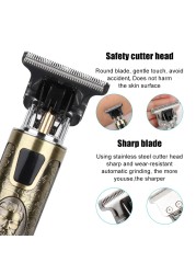 Hair Cutting Machine Hair Trimmer Barber Cordless Hair Clipper Beard Trimmer Cordless Shaver Electric Razor Men Shaver