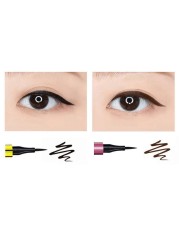 1 Piece Small Gold Pen Quick Drying Eyeliner Waterproof and Non Smudge Eyeliner Pen Liquid Eyeliner Pen Natural Longlasting Useful